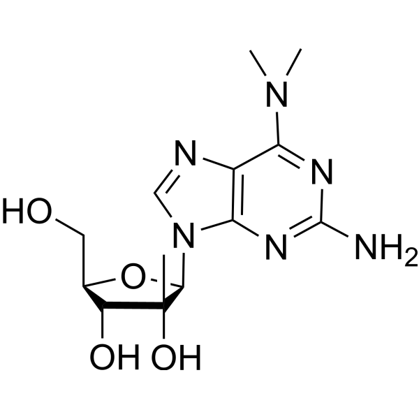 2-Amino-N,N-dimethyl-2′-C-methyladenosine 1336975-57-5